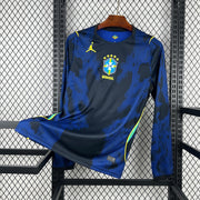 Maillot Brésil extérieur manches longues coupe du monde 2026